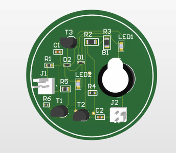 Test Continuity in Circuit and Polarity of Components PCB Device