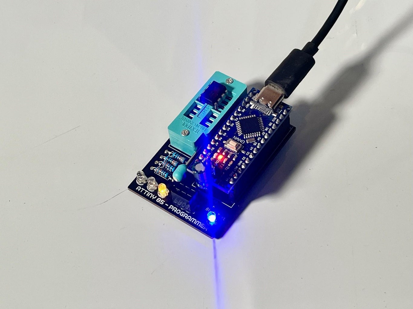 Programmer for ATtiny 85 : 4 Steps (with Pictures) - Instructables