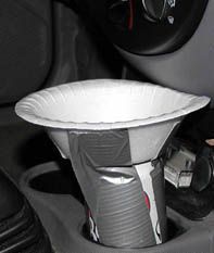 How to Make A Handy Munchie Bowl For Your Car!