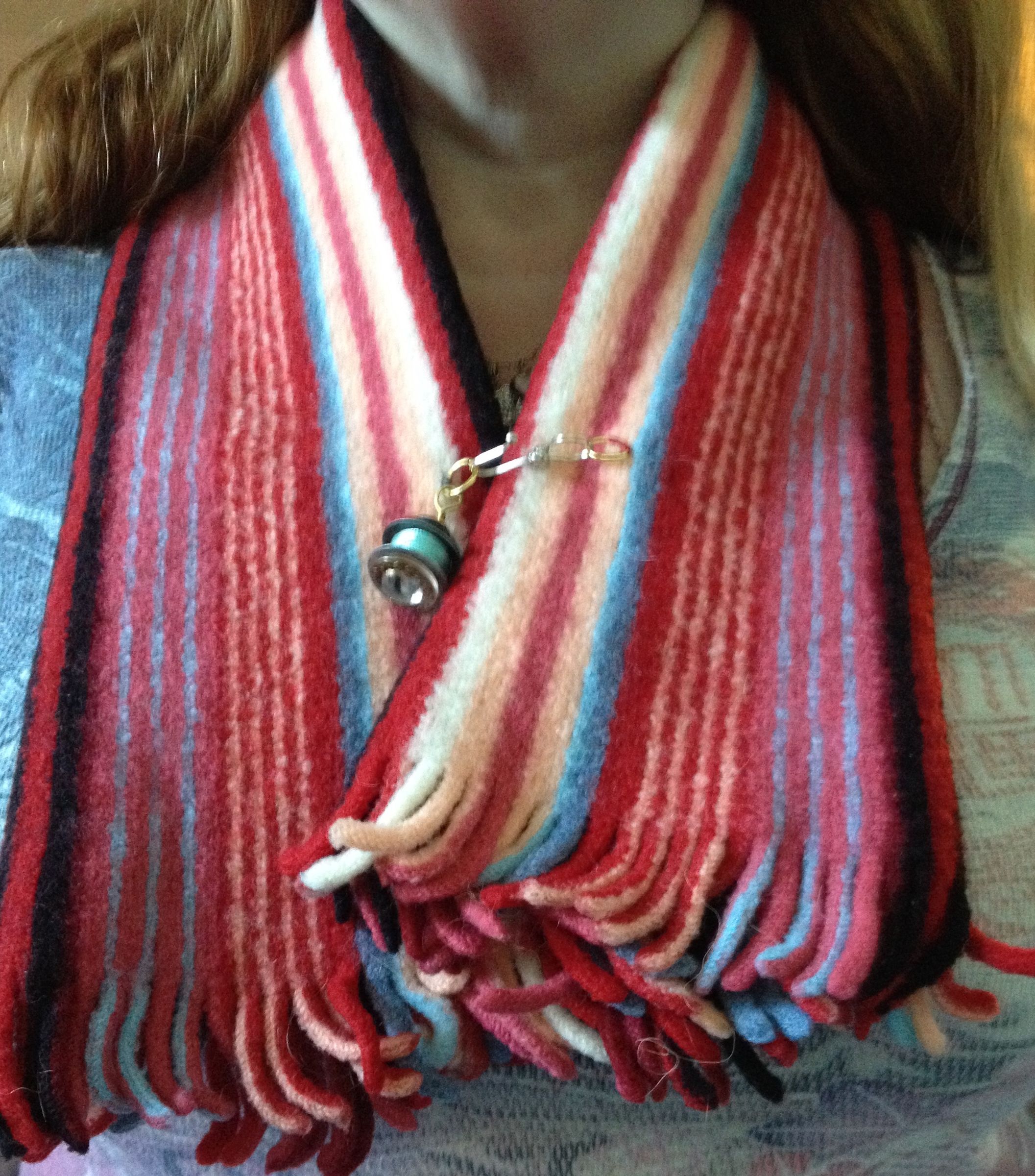 How to Make a Felted Neck Warmer From a Wool Scarf