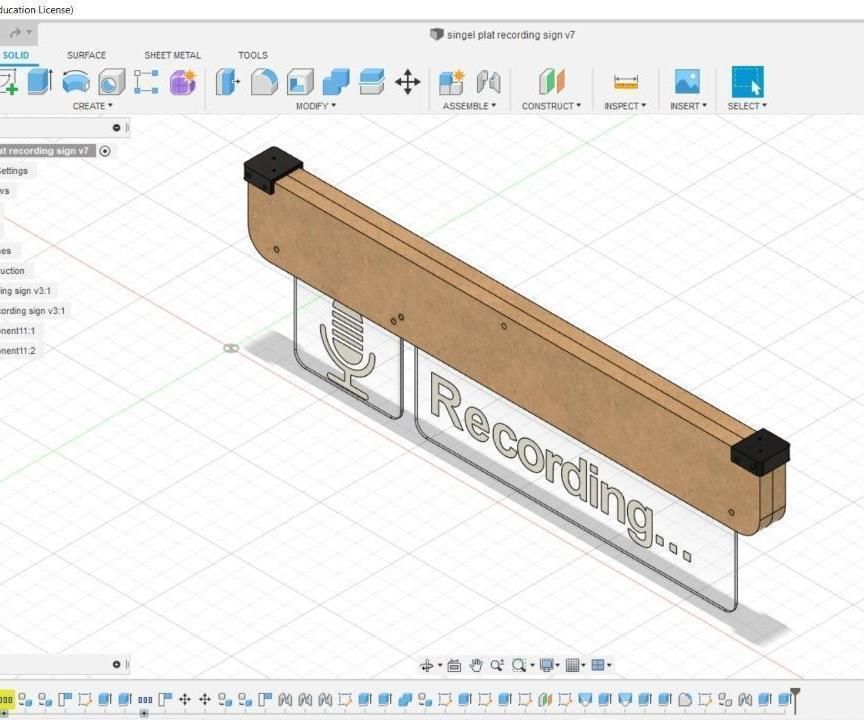 Studio Sign Project (مشروع لوحات الإستوديو)