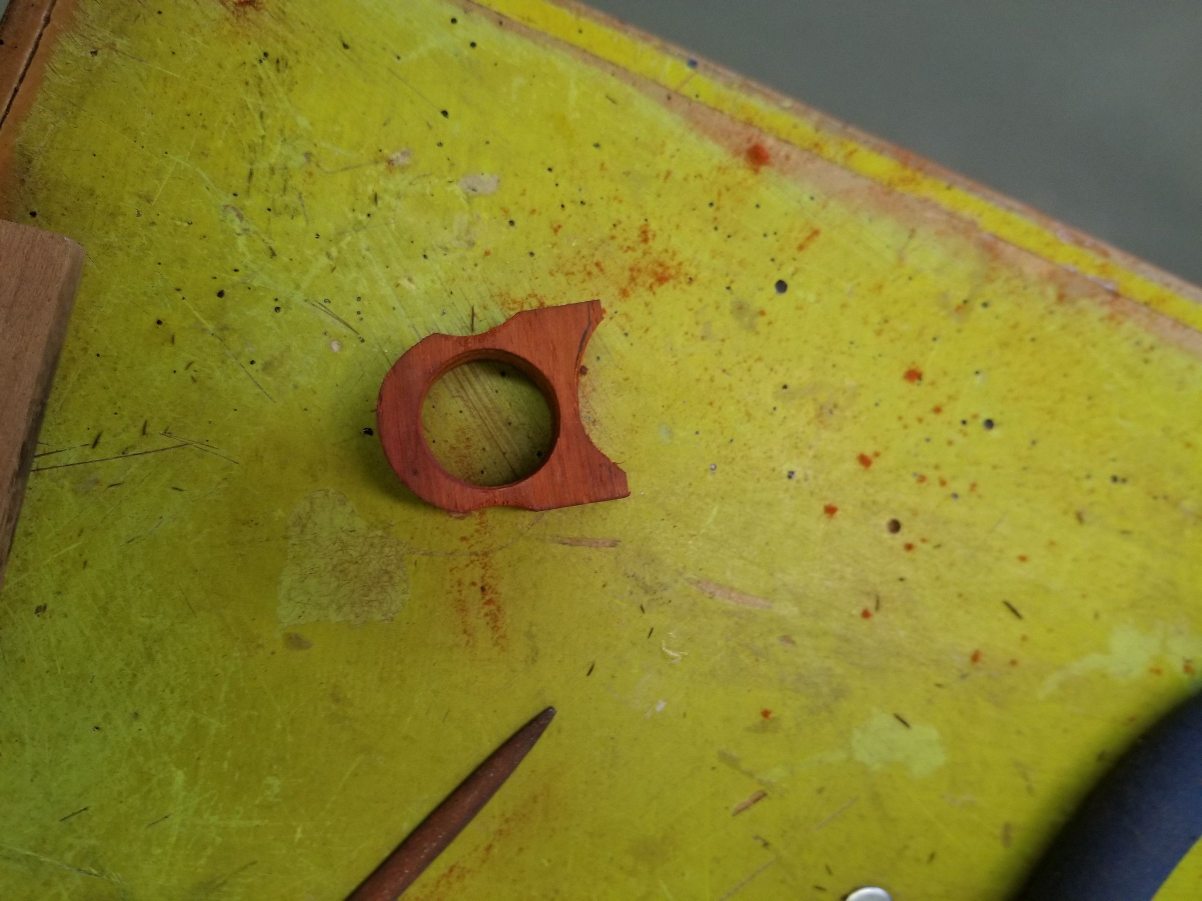 Wooden Drill Bit Ring 12 Steps Instructables