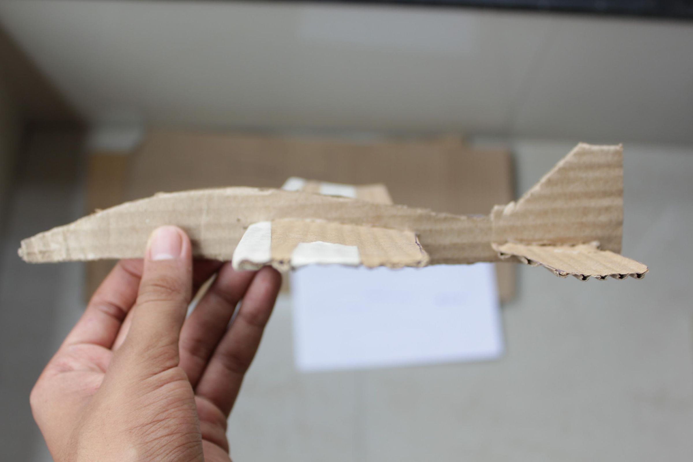 Cardboard Glider 5 Steps (with Pictures) Instructables