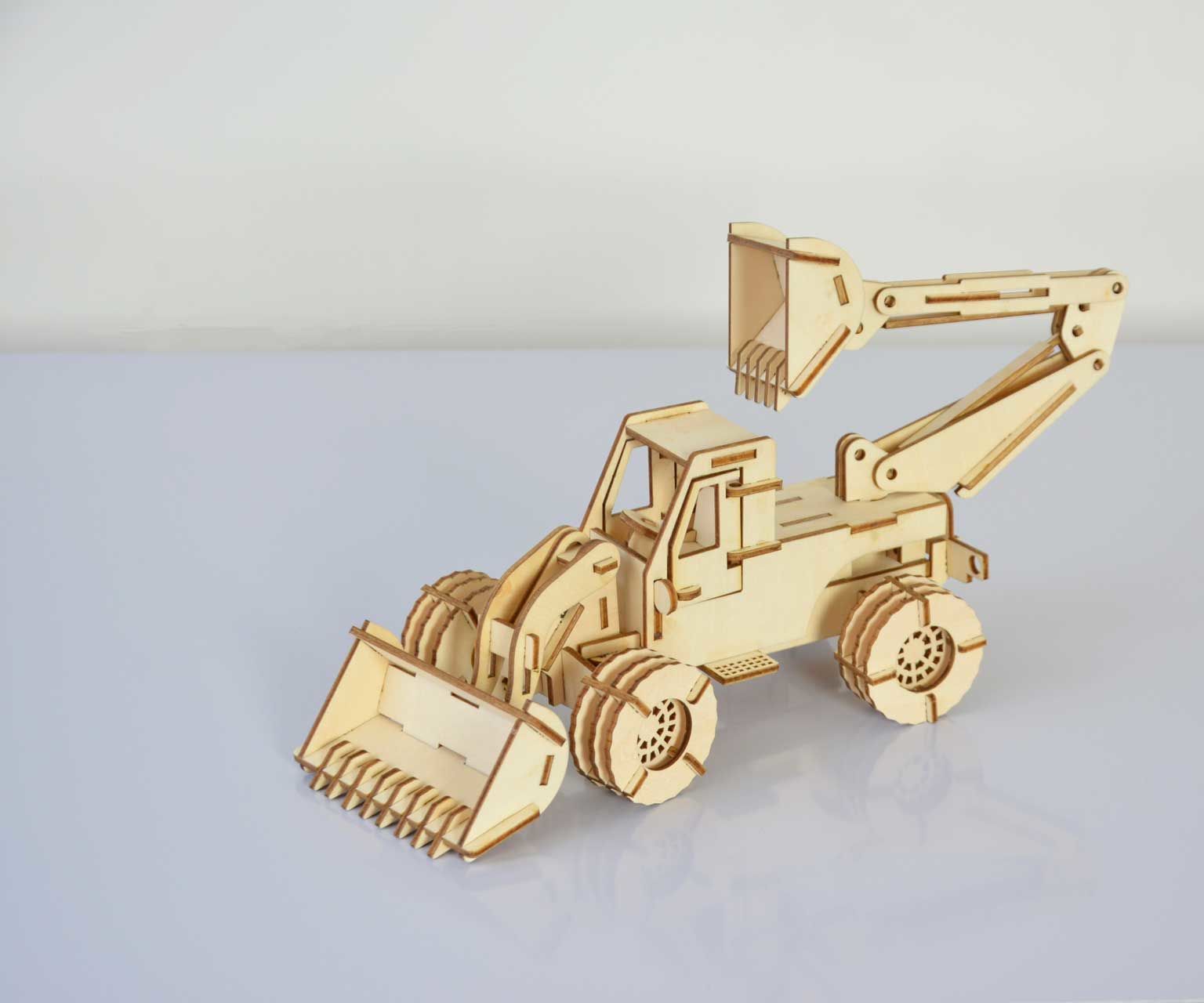 How to Make a Backhoe