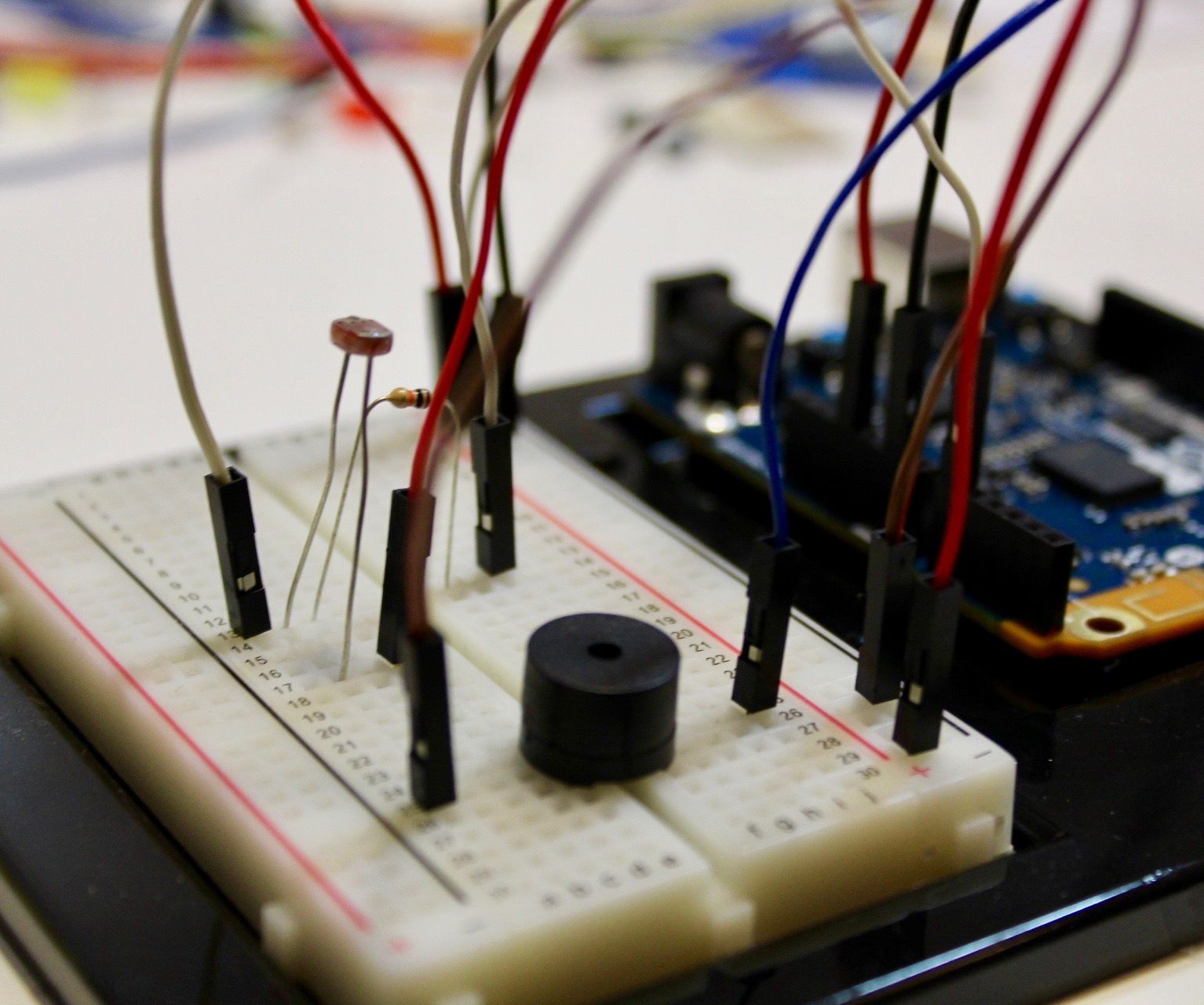 Digital Light Theremin