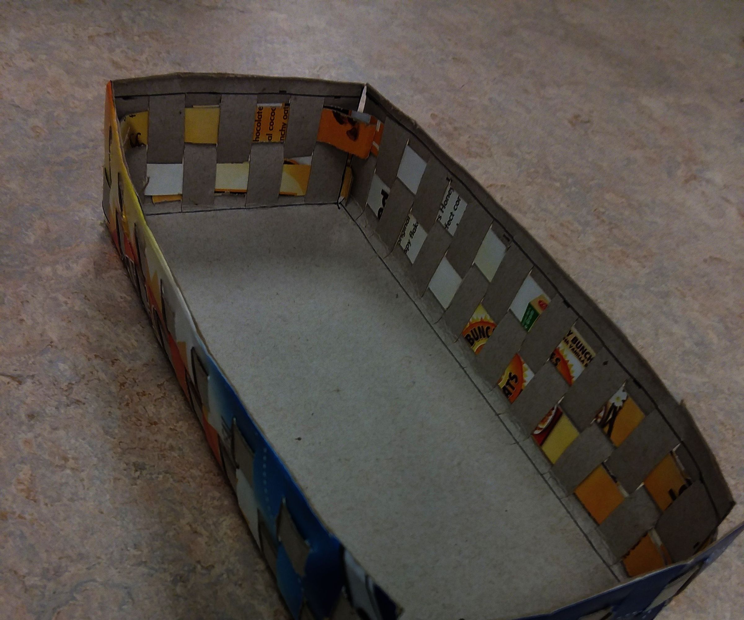 Recycled Desk Organizer