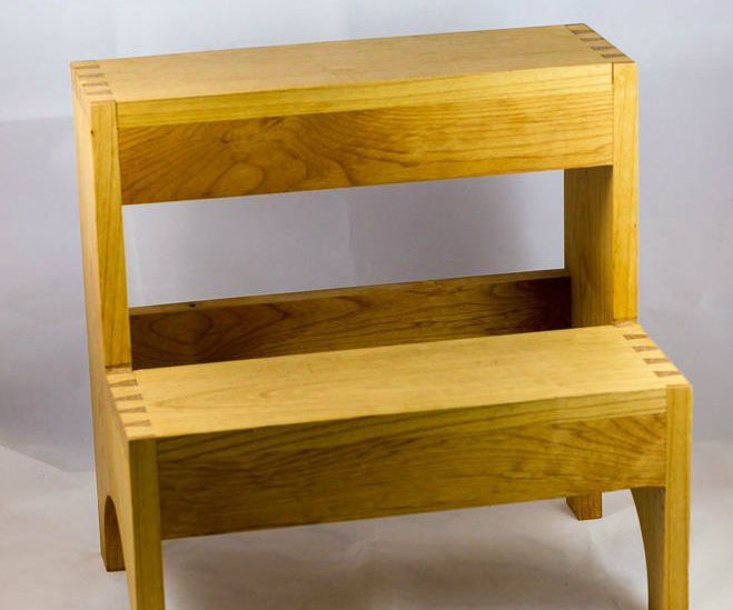 Dovetailed Step Stool