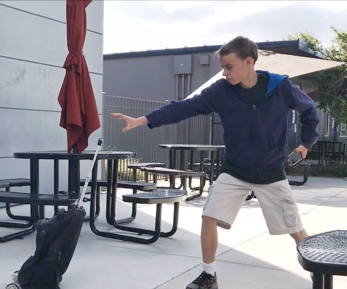 Robotic Rolling Backpack