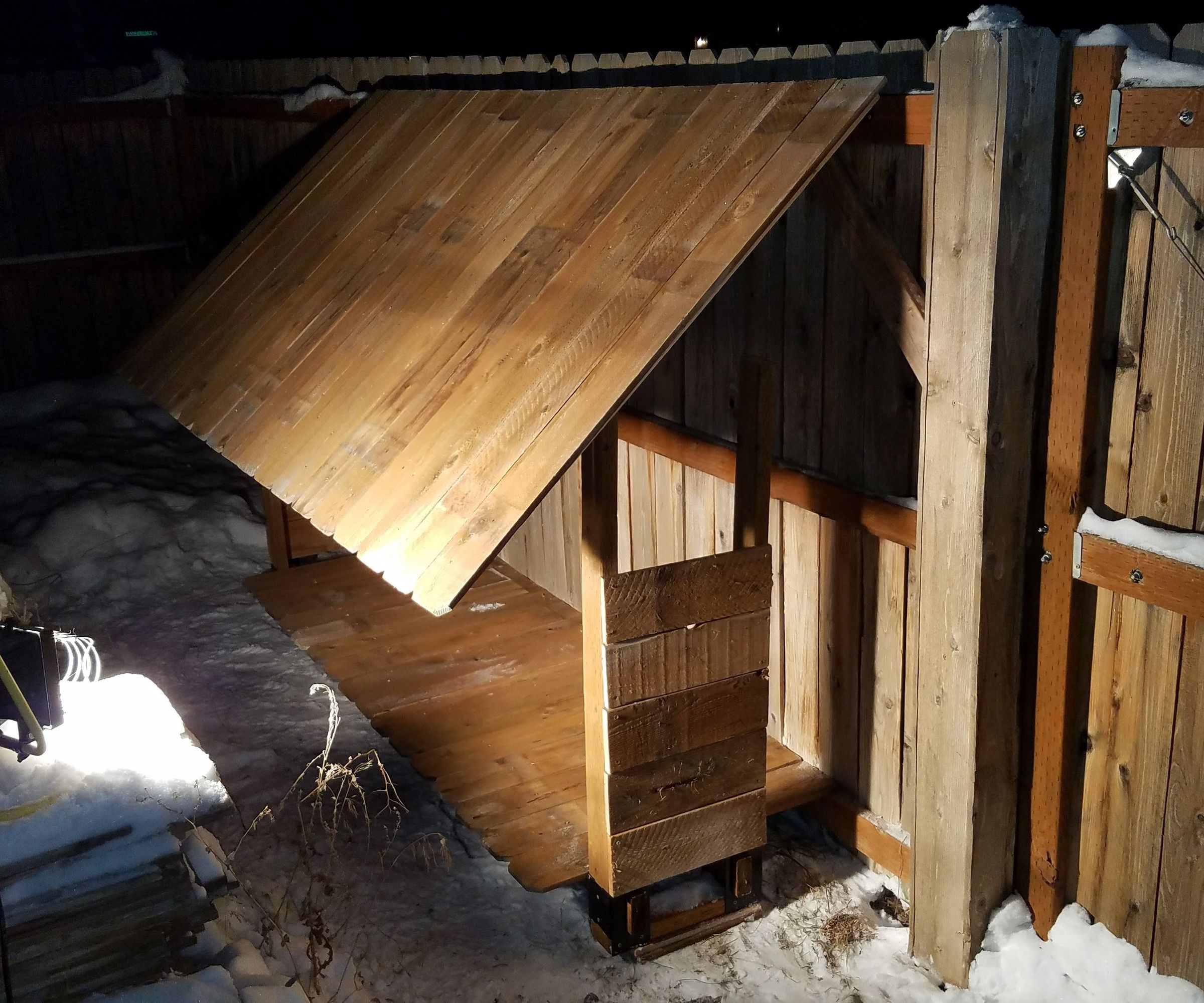 Reclaimed Firewood Rack