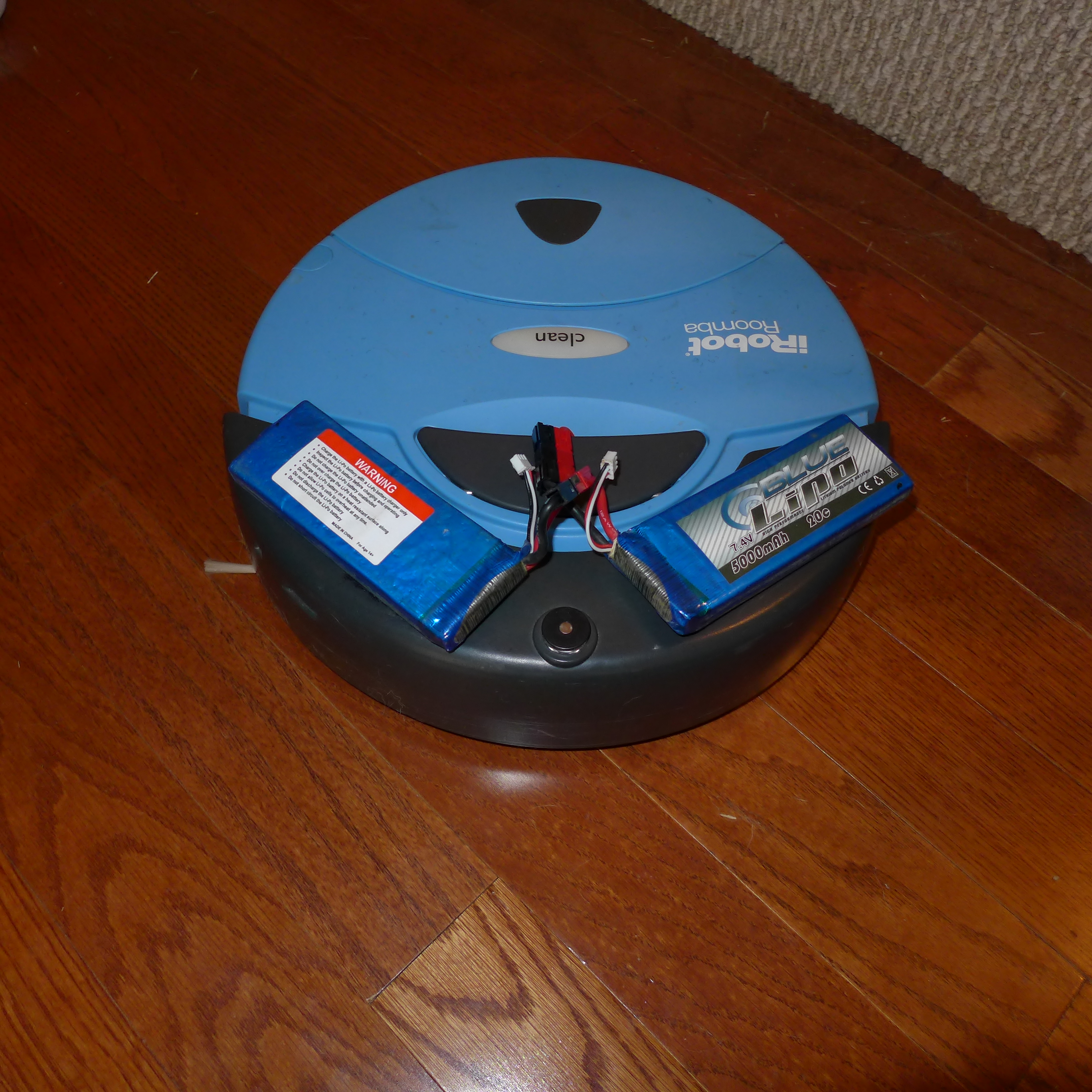 Lipo powered Roomba