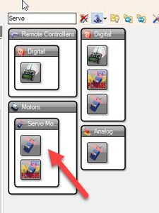 In Visuino Add Components