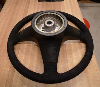 Reupholstering a Steering Wheel