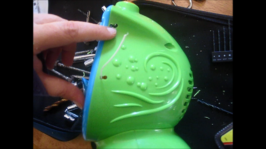 Pull Wires From Bubble Machine