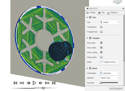 CAM File, Part 5: Simulation, Post-process