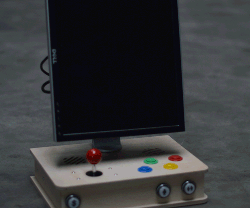 Bartop Arcade for Dell rotating monitor