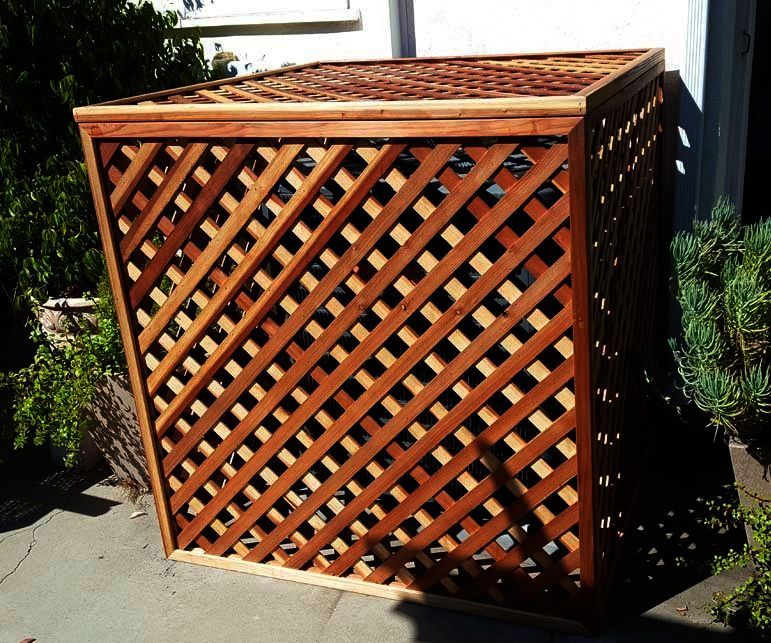 Hutch for the Ugly A/C Unit