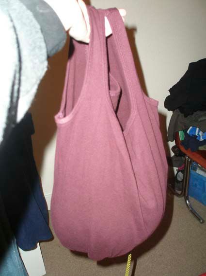 Tshirt-bag-tshirt   or the Emergency Eco Friendly Bag