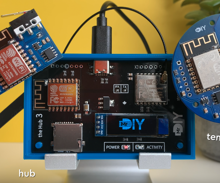 The Hub 3 - an ESPNow to Wifi/MQTT Gateway