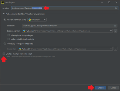 Creating Your First Project