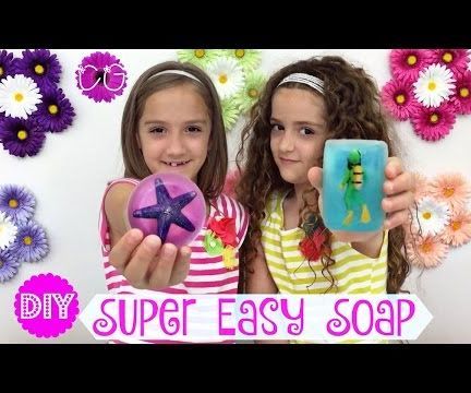 DIY HOMEMADE SOAP!  SO EASY!