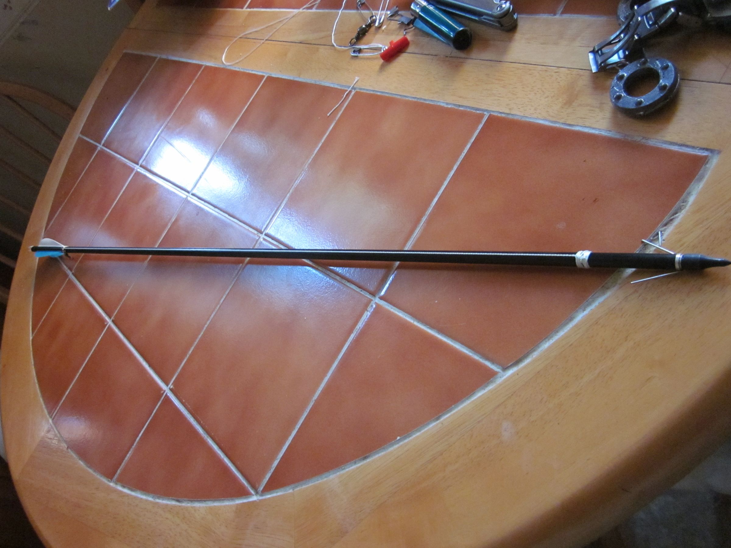 Cheap N Easy Home Made Fishing Arrow
