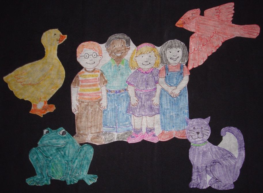 How to Make Easy Felt Board/Flannel Board Pieces