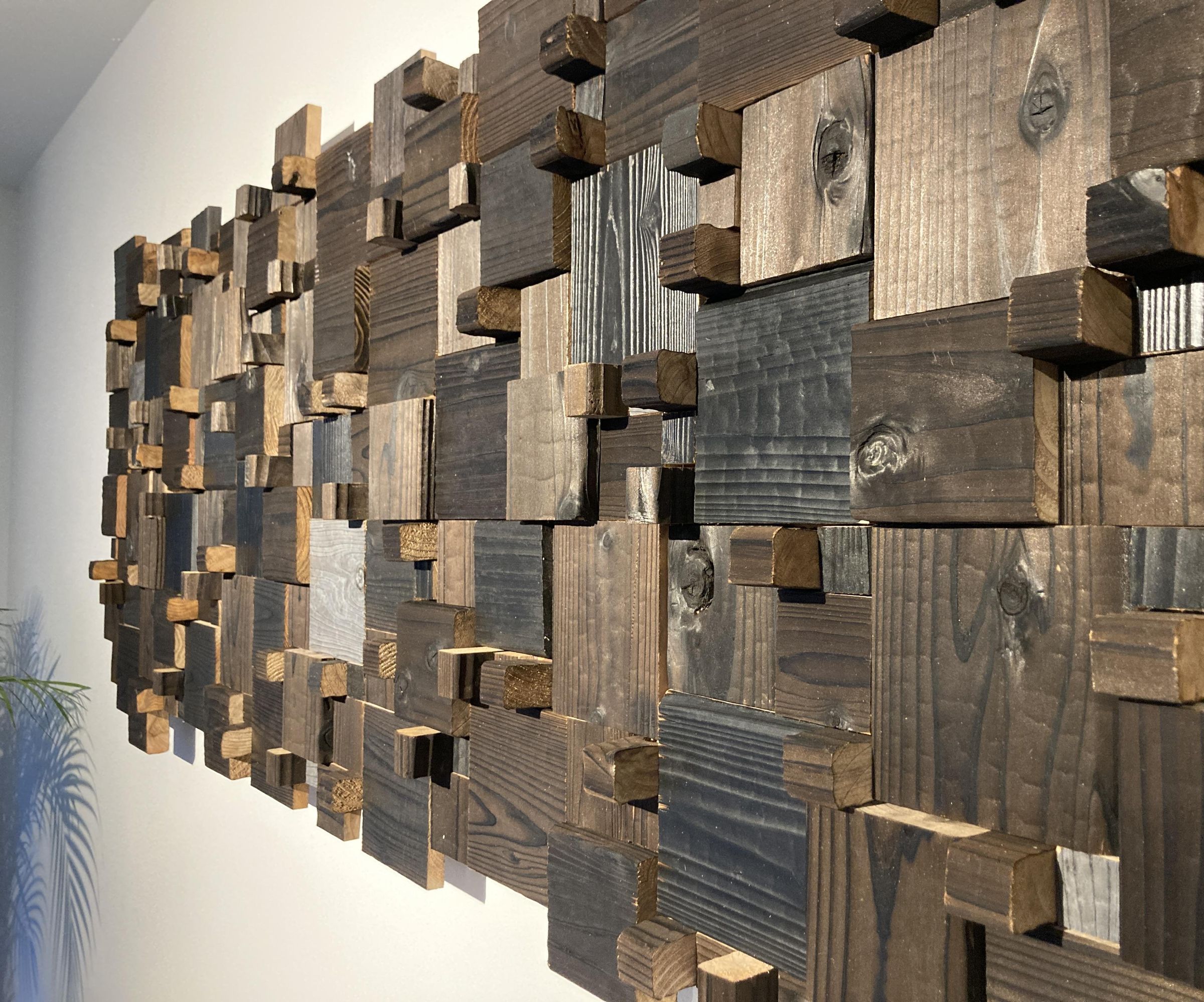 🪵 🔊 Echoes of Tradition: Yaki Sugi Acoustic Diffuser From Repurposed Wood Scraps