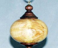 Turned Wooden Ornaments