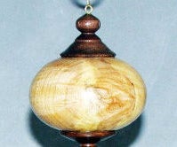 Turned Wooden Ornaments