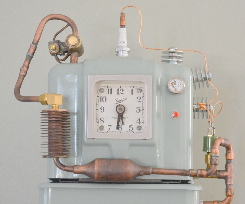 Steampunk "Bundy Clock"