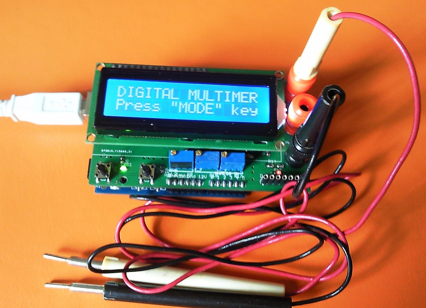 Digital Multimeter Shield for Arduino : 17 Steps (with Pictures ...
