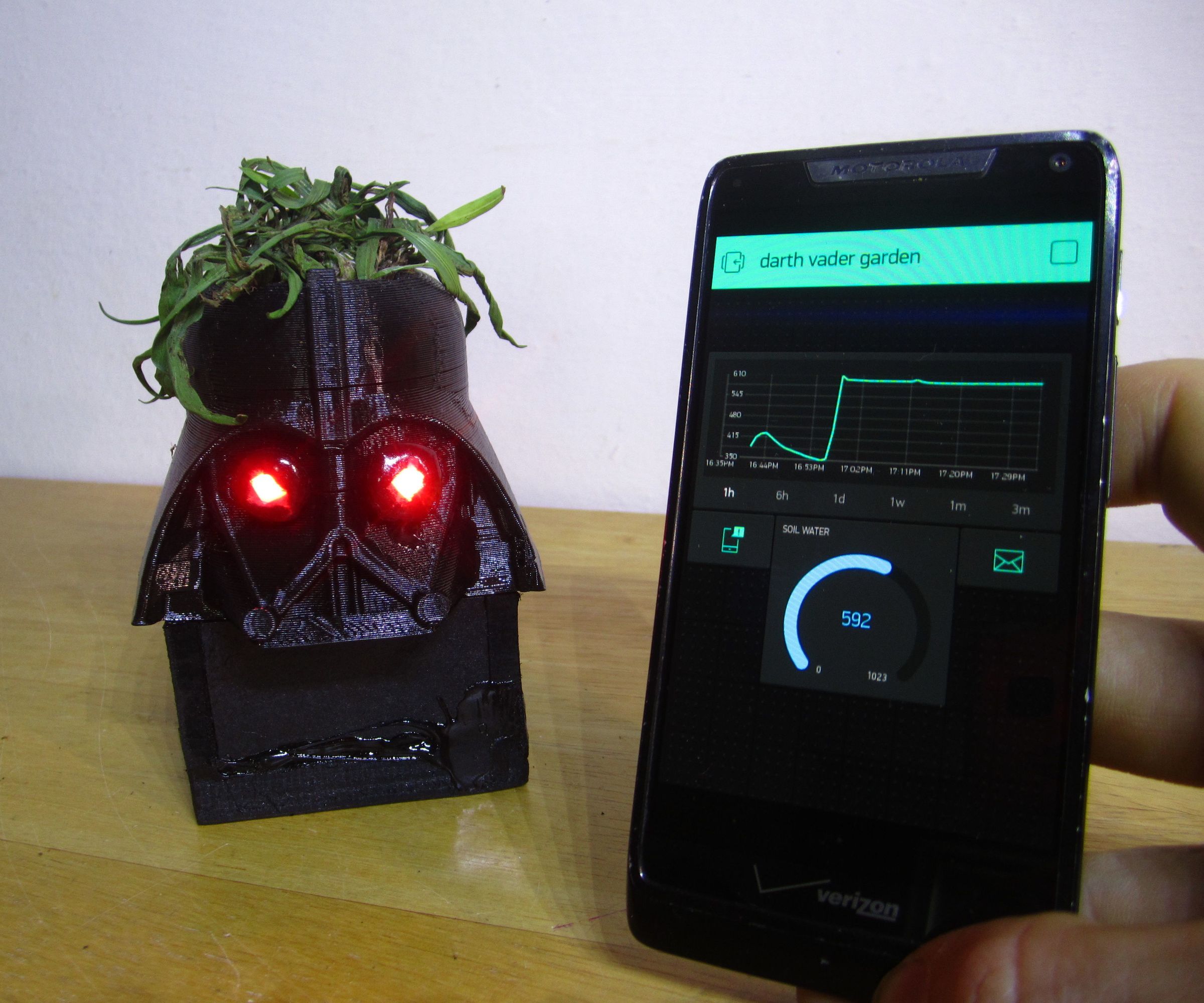 Darth Vader Smart Garden