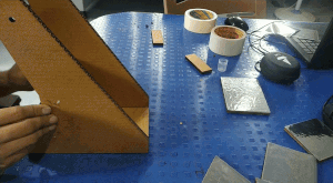 Stick All Pieces and Assemble