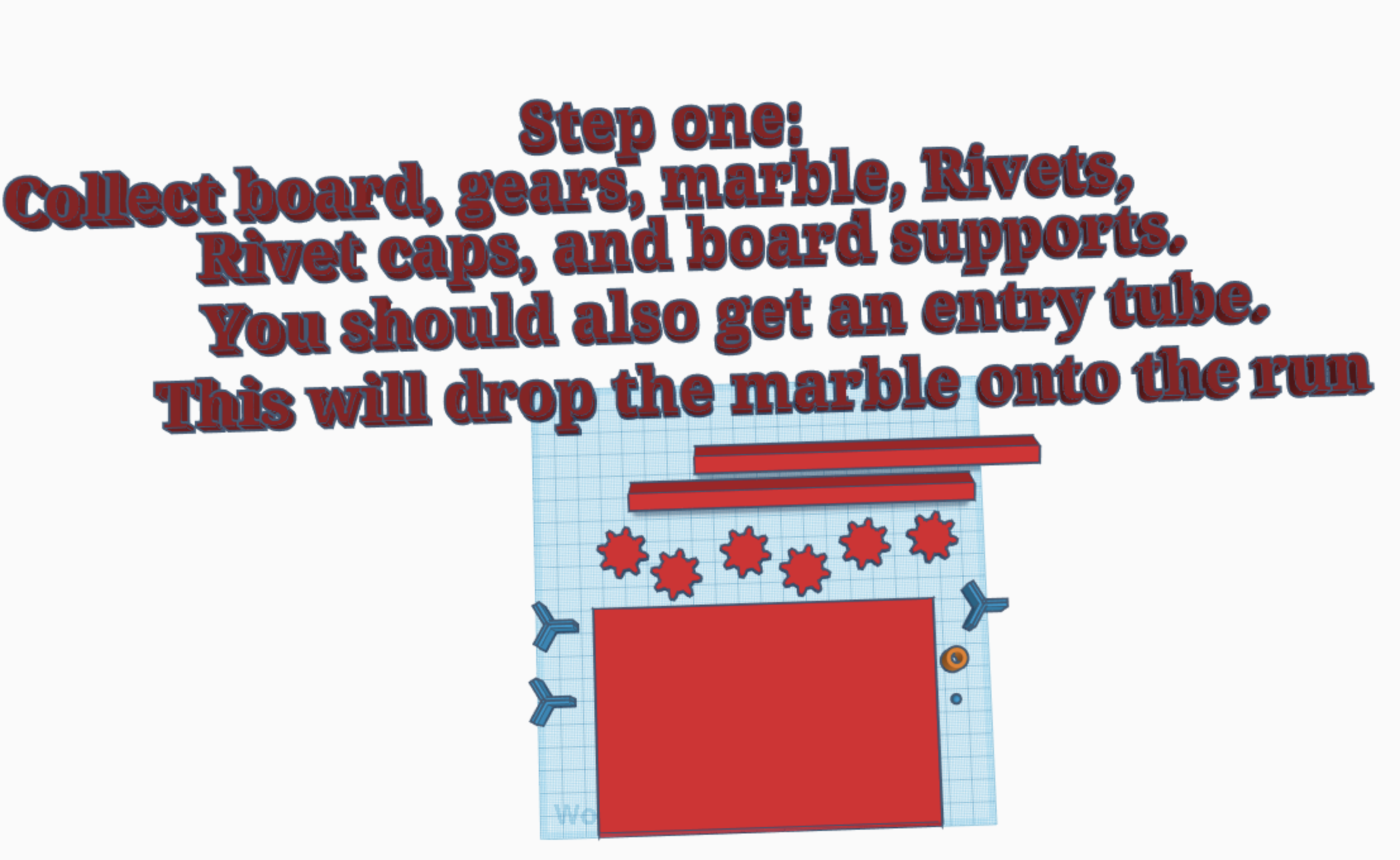 Marble Run Tinkercad 4 Steps Instructables