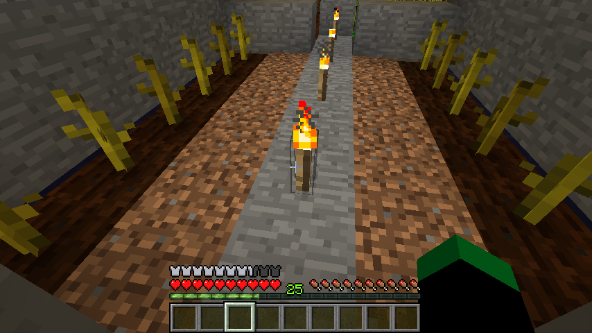 Farm Collection System Minecraft Semiautomatic Farm for Minecraft. : 6 Steps - Instructables
