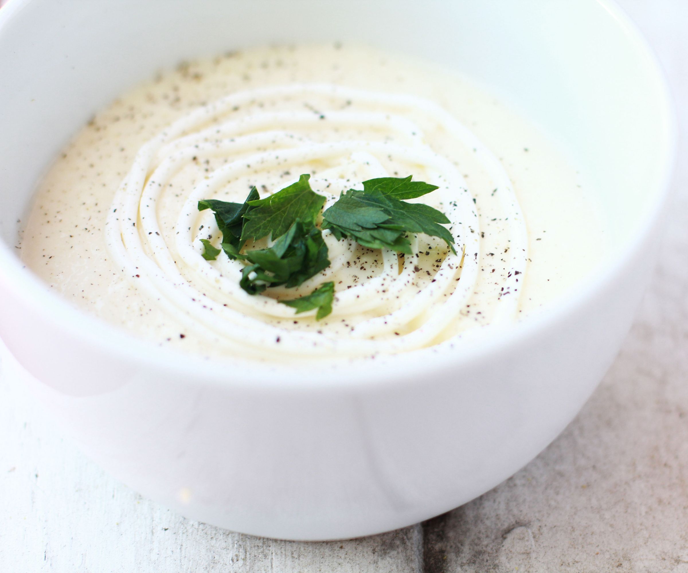 Cream of Parsnip Soup