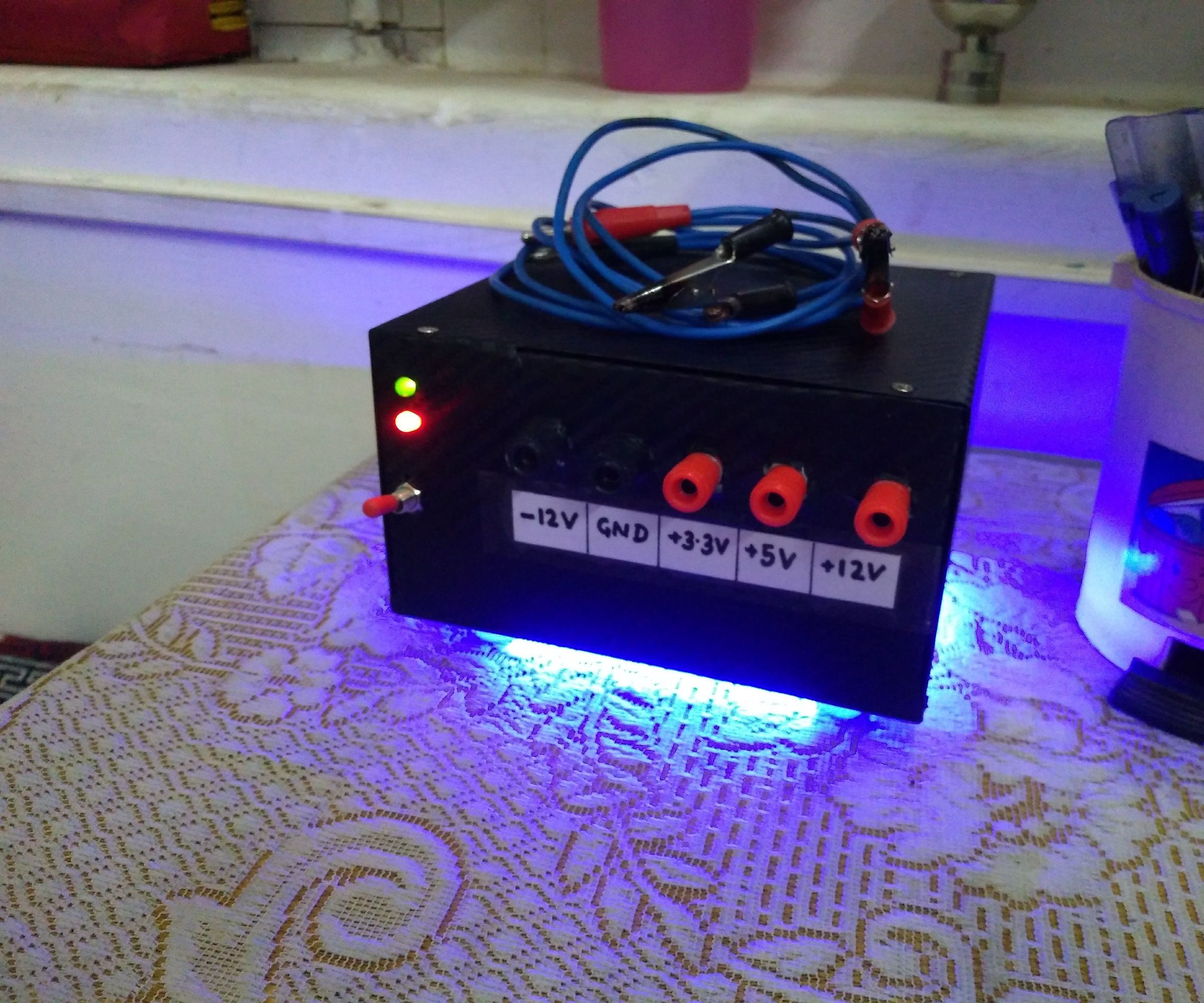 Fixed Output Lab Bench Power Supply( ATX Hacked)