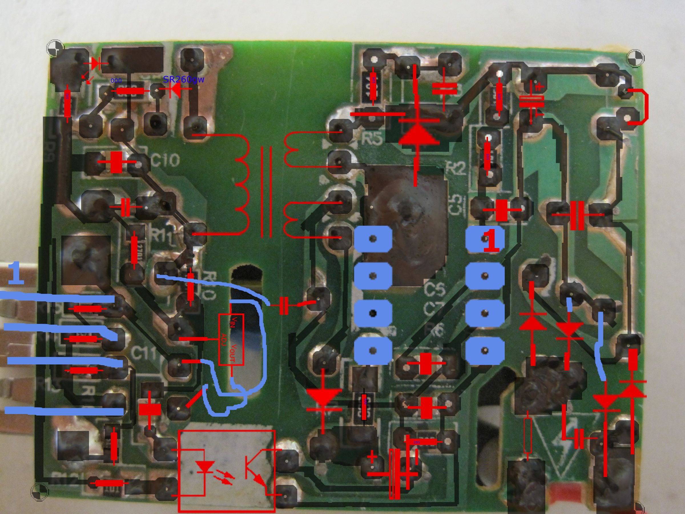PCB Reverse Engineering Using GIMP