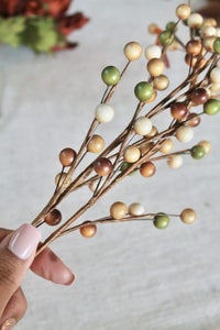 Start Adding Slender Berries and Branches First