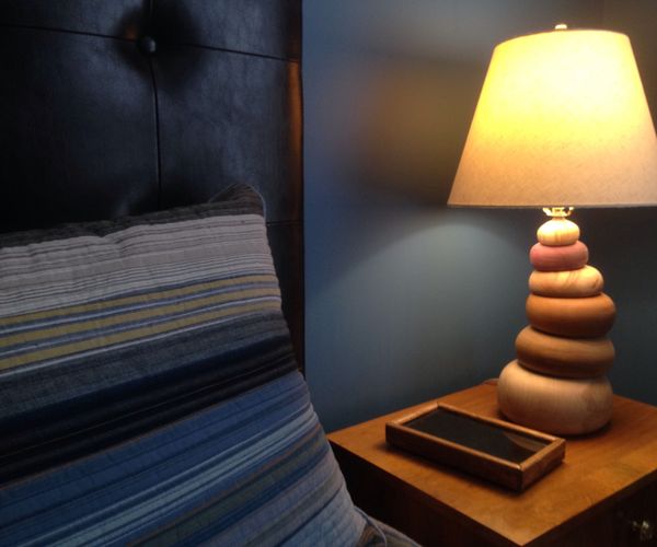Wood Turned Lamp
