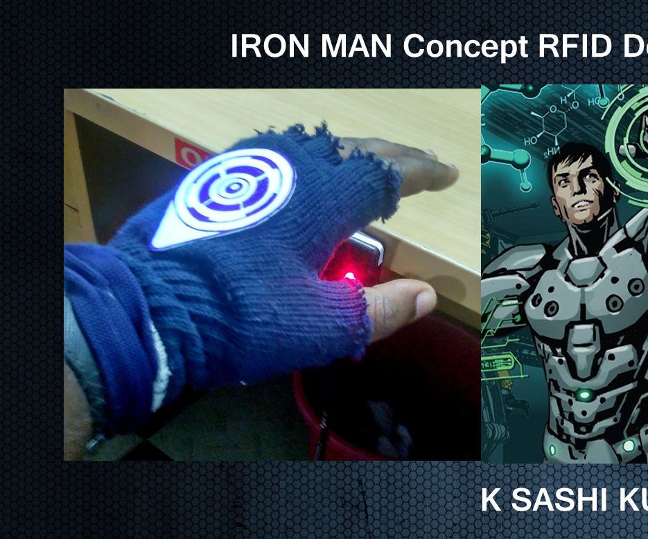 IRON MAN Concept RFID Door Access