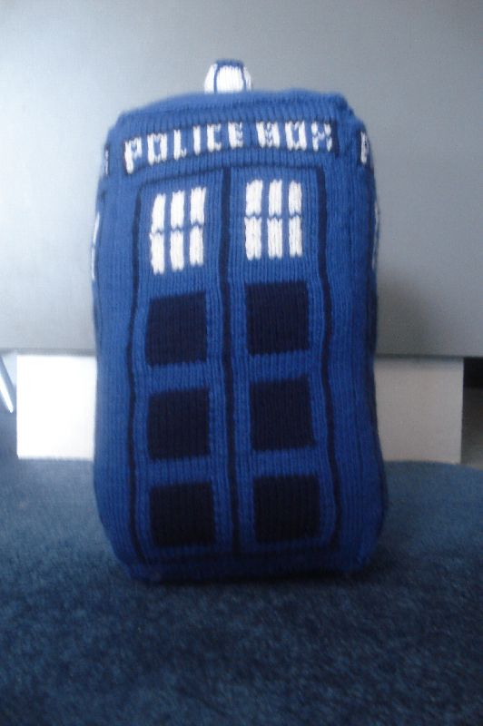 The Tardis - Knitted