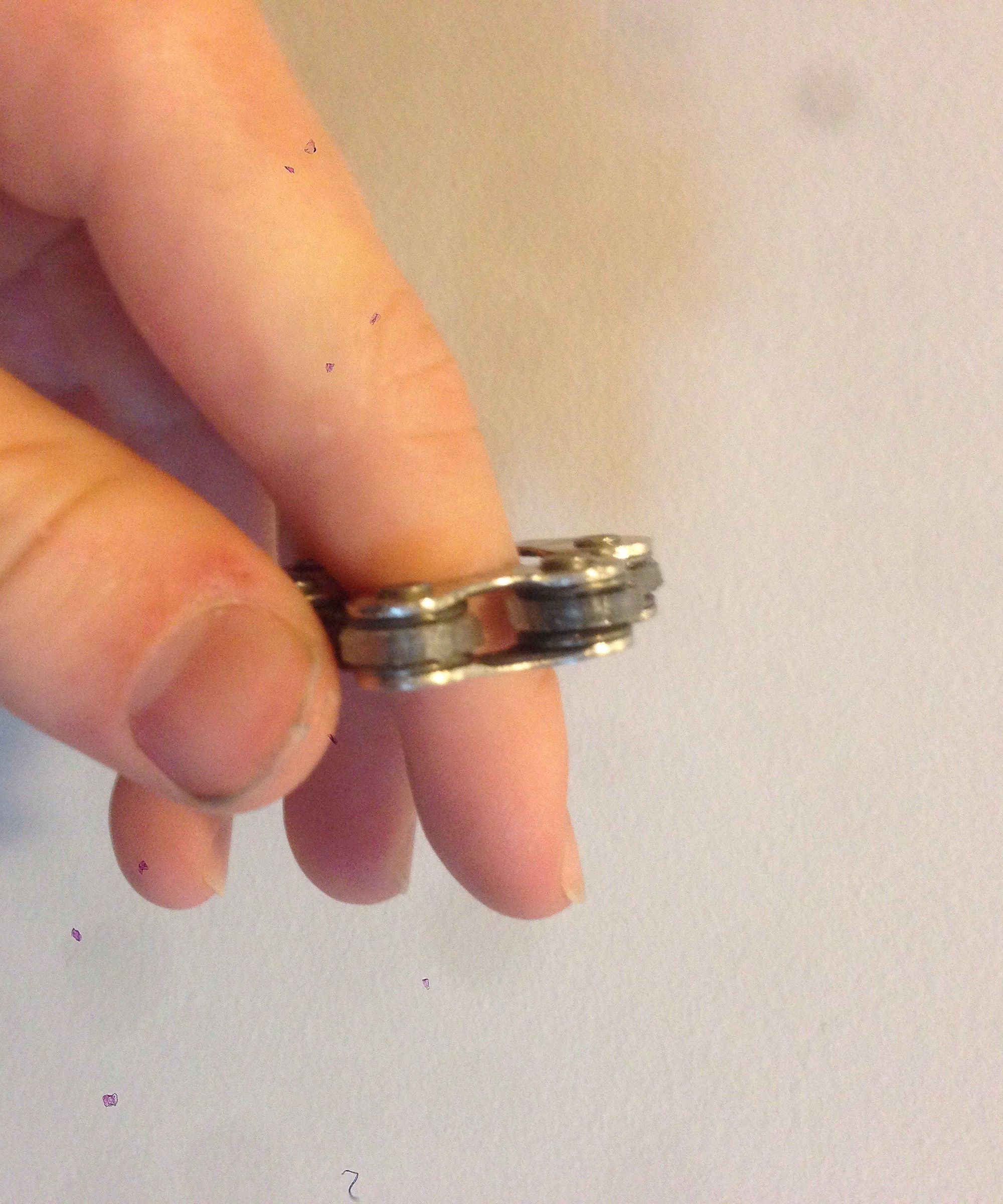 Bike Chain Fidget Ring