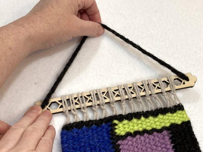 Remove the Tapestry and Get It Ready to Hang