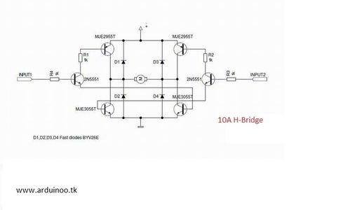 10A H-Bride Motor Driver.