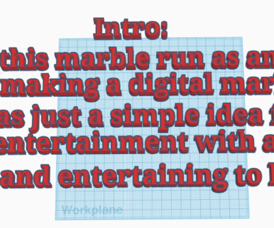 Marble Run Tinkercad 4 Steps Instructables