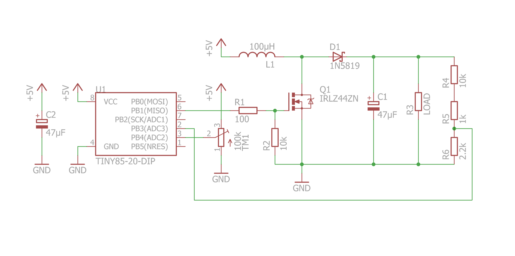 How to Step Up DC Voltage Efficiently 5 Steps Circuit Diagram