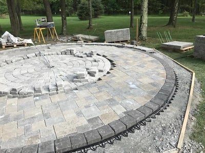 Laying Pavers