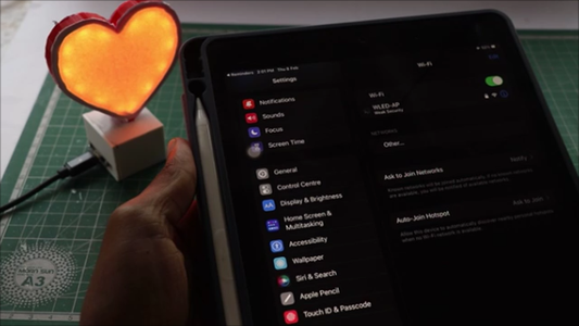 Controlling the LED Heart