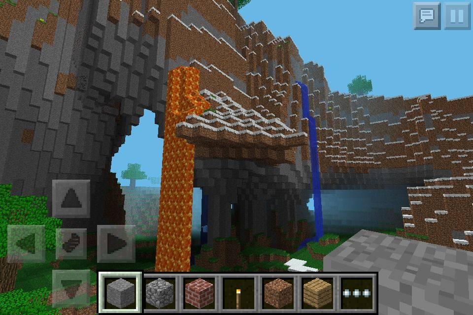 Perfect World for a Cobble Stone Generator Minecraft Pe